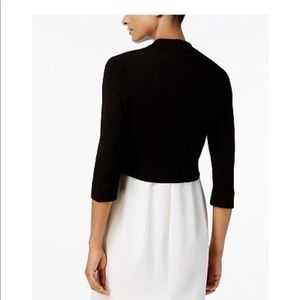 B Darlin Juniors Three-Quarter-Sleeve Shrug